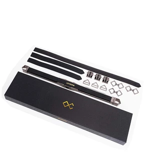Фіксатор-розпірка LOCKINK Adjustable Spreader Bar Set, коричневий, шкіряний, ремені для шиї, рук/ніг