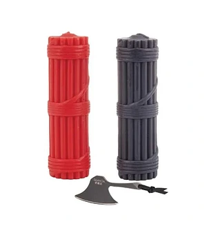 БДСМ-свічки LOCKINK SEVANDA Fetish Drip Candles Set, 2 шт, низькотемпературні, шкребок у комплекті