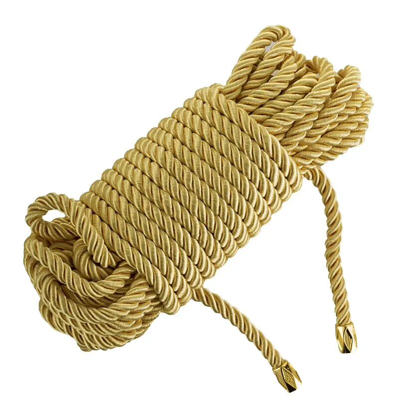 Мотузка для шибарі LOCKINK SEVANDA Shibari Pratice Rope, червона, 8 м, нейлон+бавовна