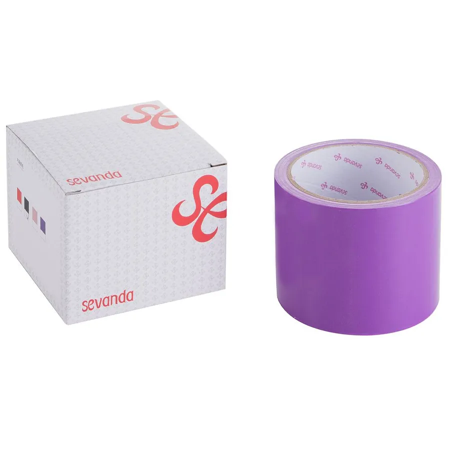 Скотч для бондажу LOCKINK SEVANDA Electrostatic Tape, червона, 16 м