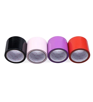 Скотч для бондажу LOCKINK SEVANDA Electrostatic Tape, червона, 16 м