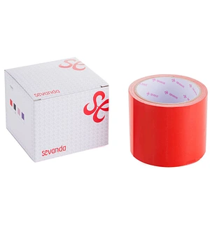 Скотч для бондажу LOCKINK SEVANDA Electrostatic Tape, червона, 16 м