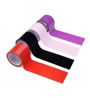 Скотч для бондажу LOCKINK SEVANDA Electrostatic Tape, червона, 16 м