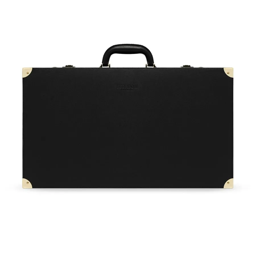 Набір для BDSM Bedroom Fantasies: Bondage Suitcase 13 Pcs - Cow Leather
