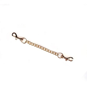 Поножі Liebe Seele Boudoir Amor Ankle Cuffs Black, знімний з’єднувальний ланцюжок
