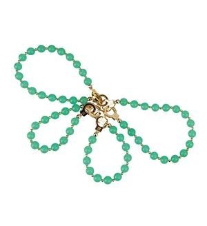 Нефритові наручники та поножі LOCKINK Jade Handcuffs & Anklecuffs