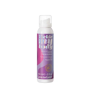 Масажна піна Love To Love TICKLE MY BODY Passion Fruit (150 мл) зволожувальна