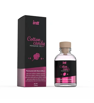 Масажний гель для інтимних зон Intt Cotton Candy (30 мл) розігрівальний