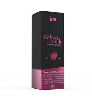 Масажний гель для інтимних зон Intt Cotton Candy (30 мл) розігрівальний