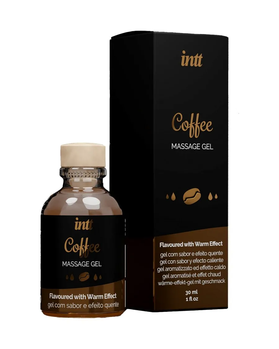 Масажний гель для інтимних зон Intt Coffee (30 мл) розігрівальний