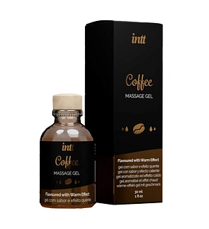 Масажний гель для інтимних зон Intt Coffee (30 мл) розігрівальний