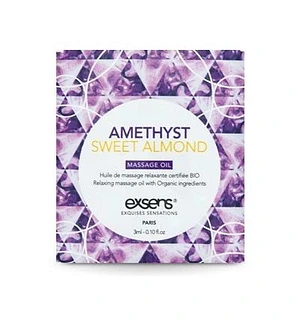 Пробник масажної олії EXSENS Amethyst Sweet Almond 3мл