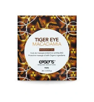 Пробник масажної олії EXSENS Tiger Eye Macadamia 3мл