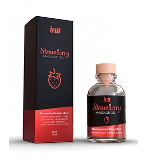 Масажний гель для інтимних зон Intt Strawberry (30 мл)