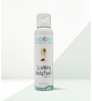 Масажна піна Amoreane Sparkling Body Foam Strawberry Champagne (150 мл)