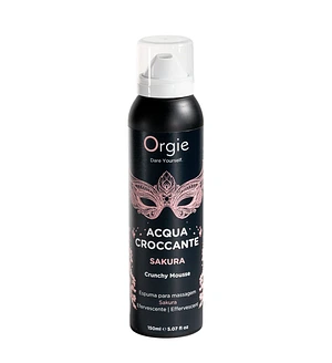 Масажна пінка Orgie – Acqua Croccante Sakura (150 мл), ефект бульбашок, що лопаються