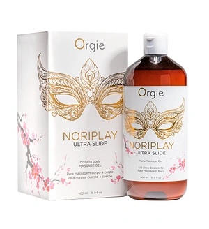 Гель для NURU-масажу Orgie – Noriplay Ultra Slide (500 мл), екстракт морських водоростей, простирадло
