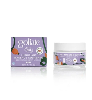 Масажна олія-лубрикант з ароматом та смаком фундука Goliate Couple Gourmand Noisette 50 мл