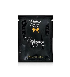 Пробник масажної олії Plaisirs Secrets Pina Colada (3 мл)