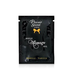 Пробник масажної олії Plaisirs Secrets Vanilla (3 мл)