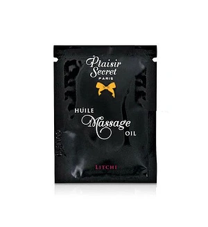 Пробник масажної олії Plaisirs Secrets Litchi (3 мл)