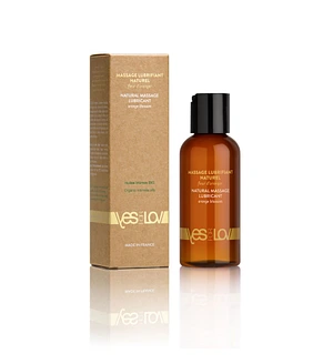 Масажна олія YESforLOV NATURAL MASSAGE LUBRICANT Orange blossom 100 мл, повністю натуральна