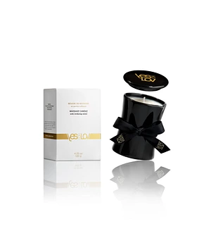 Масажна свічка YESforLOV MASSAGE CANDLE with titillating scent 120 г, пряний аромат, віск + олії