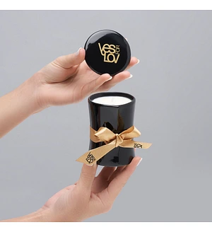 Масажна свічка YESforLOV MASSAGE CANDLE with bewitching scent 120 г, квітковий аромат, віск + олії