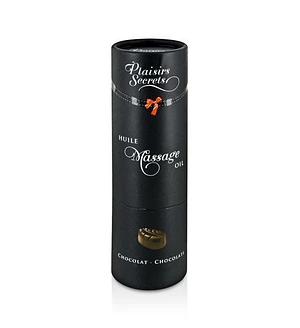Масажна олія Plaisirs Secrets Chocolate (59 мл) з афродизіаками, їстівна, подарункове паковання