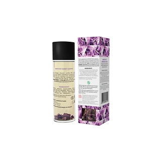 Масажна олія EXSENS Amethyst Sweet Almond (розслаблювальна, з аметистом) 100мл, натуральна