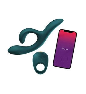 Подарунковий набір для пар We-Vibe Date Night Set: вібратор-кролик Nova 2, ерекційне кільце Pivot