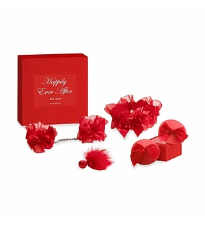 Подарунковий набір Bijoux Indiscrets Happily Ever After, Red Label, 4 аксесуари для задоволення