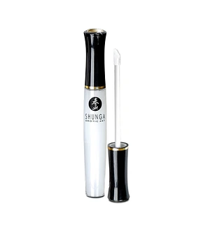 Стимулювальний блиск для губ Shunga LIPGLOSS – Coconut Water (10 мл), ефект поколювання, холод-тепло