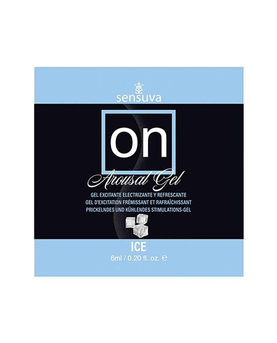 Пробник збуджувального гелю Sensuva - ON for Her Arousal Gel Ice (4 мл)