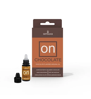 Збуджувальні краплі для клітора Sensuva ON Arousal Oil for Her Chocolate (5 мл) зі смаком шоколаду