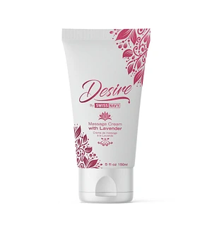 Масажний крем з лавандою Desire by Swiss Navy Massage Cream 150 мл