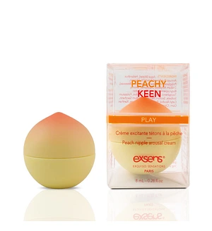 Збуджувальний крем для сосків EXSENS Peachy Keen (8 мл) з олією жожоба та ши, їстівний, без цукру