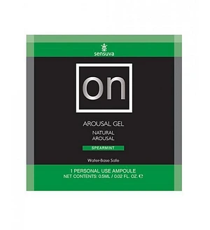 Пробник збуджувального гелю Sensuva — ON Arousal Gel for Her Spearmint (6 мл)