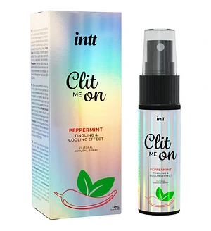 Збуджувальний спрей для клітора Intt Clit Me On Peppermint Cooling Effect 12мл охолоджувальний ефект