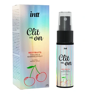 Збуджувальний спрей для клітора Intt Clit Me On Red Fruits Warming Effect 12мл зігріваючий ефект