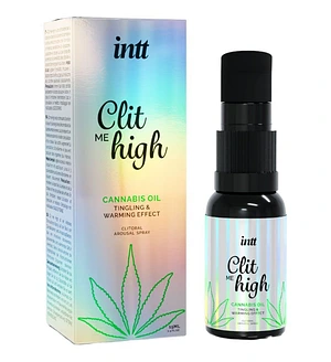 Збуджувальний гель для клітора Intt Clit Me On High Cannabis Oil 15 мл, сильна стимуляція