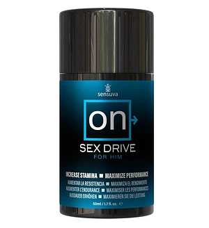 Крем для підвищення лібідо у чоловіків Sensuva ON Sex Drive for Him 50мл, з натуральними екстрактами