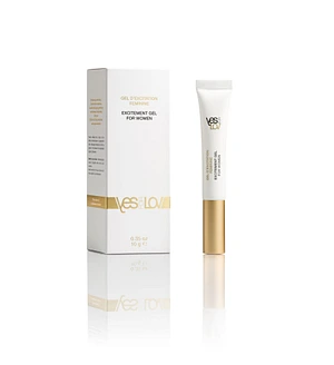Збуджувальний гель для клітора YESforLOV CLITORAL STIMULATING GEL 10 г, натуральний склад, м’ятний