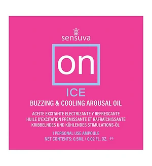 Пробник збуджувальної олії Sensuva – ON Arousal Oil for Her Ice (0,3 мл)
