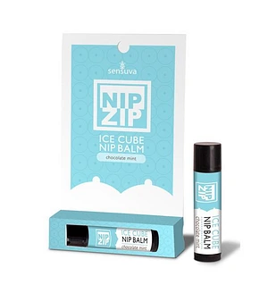 Стимулювальний бальзам для сосків Sensuva Nip Zip Chocolate Mint (4 г), охолоджувальний