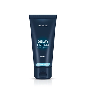 Крем-пролонгатор Boners Delay Cream 100 мл, легкий анестетик лаурет-9 + м’ята
