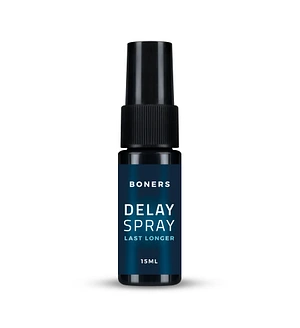 Спрей-пролонгатор Boners Delay Spray 15 мл, легкий анестетик лаурет-9 + метил лактат