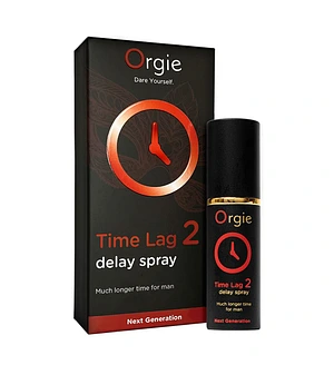 Спрей-пролонгатор Orgie Time Lag 2 Delay Spray, 10 мл, без анестетиків, з екстрактом даміани