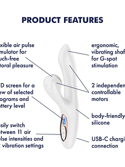 Вакуумний вібратор-кролик Satisfyer Pro+ G-Spot Generation 2