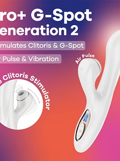 Вакуумний вібратор-кролик Satisfyer Pro+ G-Spot Generation 2